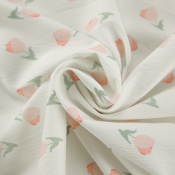 Casual non-stretch floral print square neck wrinkle fabric mini dress