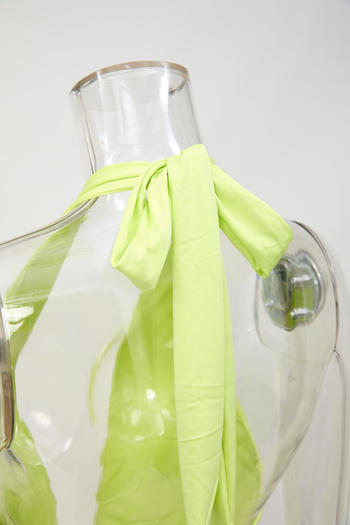 Sexy slight stretch halter-neck solid color shirring maxi dress new add colors