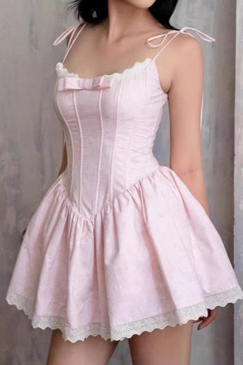 casual non-stretch sling slim pleated mini dress size run small