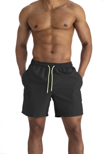 xs-2xl men new 9-color inelastic double layer waterproof swim shorts(with lined,ba006734 same style)