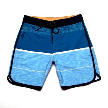 men casual slight stretch colorblock quick dry surfing shorts#1#(size run small)