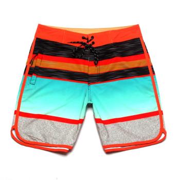 men casual slight stretch colorblock quick dry surfing shorts#3#(size run small)