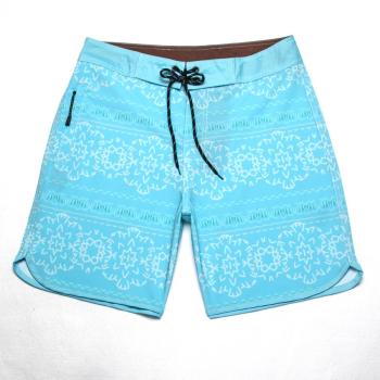 men casual slight stretch print quick dry surfing shorts#4#(size run small)