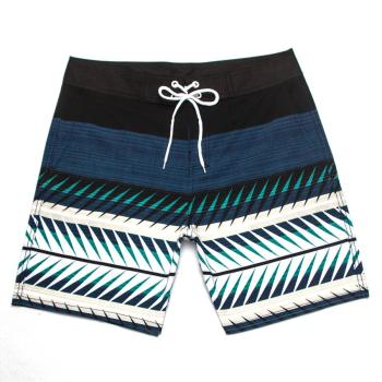 men casual slight stretch print quick dry surfing shorts#5#(size run small)