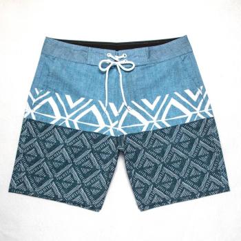 men casual slight stretch two colors quick dry surfing shorts(size run small)