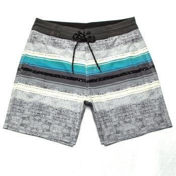 men casual slight stretch print quick dry surfing shorts#6#(size run small)