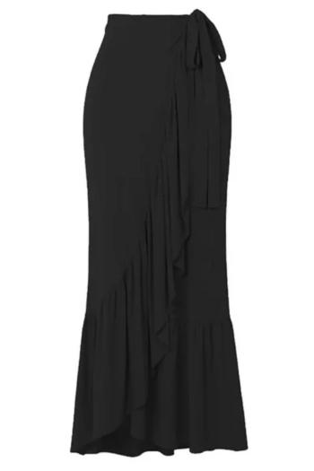 new padded patchwork solid color lace-up one size cover-up