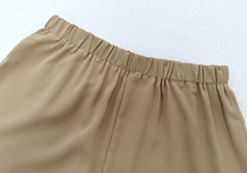 Early autumn new stylish solid color single breasted top with short inelastic casual two-piece set