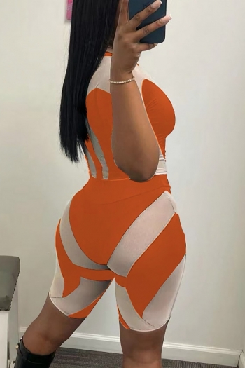 S-2XL summer new plus size 3 colors fixed printing high stretch stylish slim shorts sets