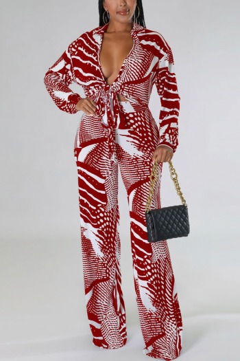 autumn new stylish 5 colors batch printing slight stretch plus size lacing sexy pants sets