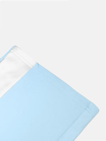 Casual plus size slight stretch contrast color hooded top straight pants set