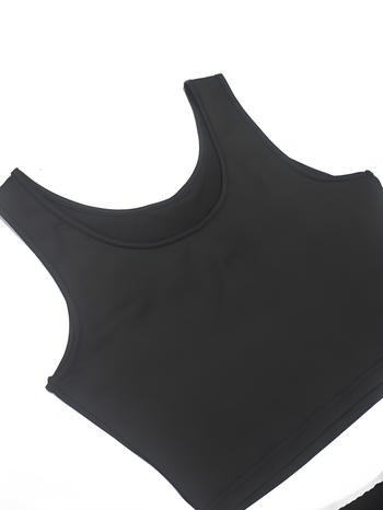 Casual plus size stretch rhinestone crop vest pleated high waist pants set