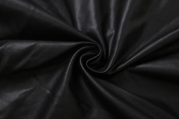 Stylish slight stretch solid colour zip-up jacket & shorts set