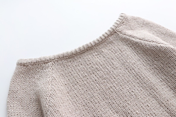 Winter three colors knitted stretch casual minimalist sweater