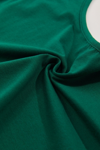 Custom ten colors casual cotton solid crop vest(95% Cotton+5% Spandex)
