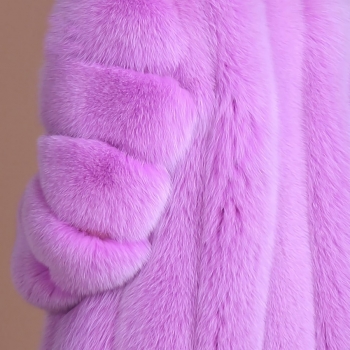 Winter new stylish eight colors solid color inelastic fur plus size casual outerwear