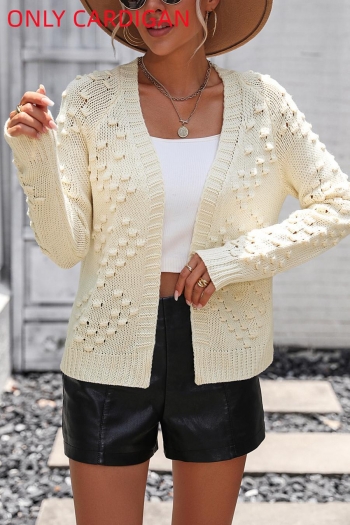 stylish slight stretch knitted 4 colors cardigan sweater(only cardigan)