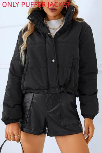 xs-l stylish non-stretch two colors warm puffer jacket(only puffer jacket)