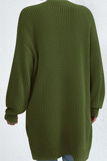 Casual slight stretch knitted 6 colors all-match sweater(only sweater)