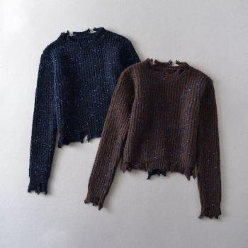 exquisite new stylish loose stretch knitted sweater size run small