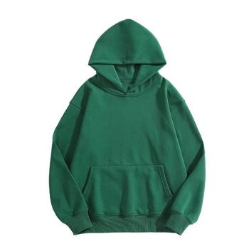 casual plus size non-stretch solid plush hooded sweatshirt size run big