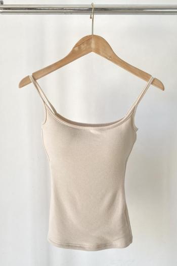 sexy slight stretch 4 colors padded tank top (suitable for 88-138 lb)
