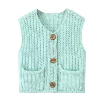 sexy slight stretch v-neck ribbed knit 12 colors solid color tank top