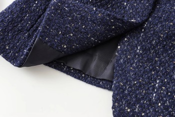 New stylish no-stretch patchwork texture sequins tank tops (with belt)