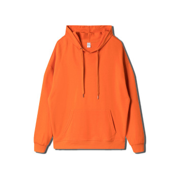 casual plus-size slight stretch cotton 16-color long sleeve hooded sweatshirts