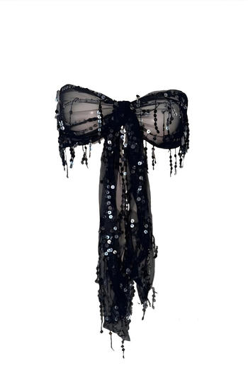 sexy non-stretch see-through mesh sequins party music festival vest