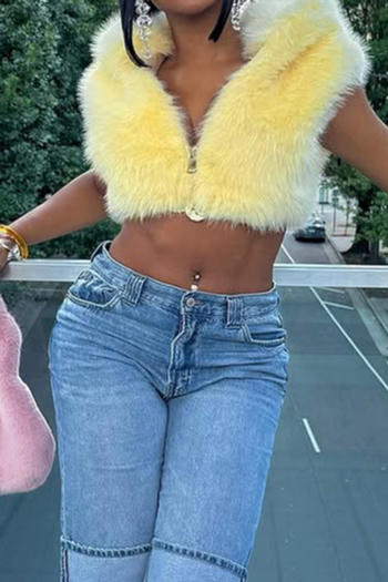 exquisite non-stretch hooded solid color zip-up jacket