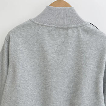 Casual slight stretch stand collar zip-up jacket(size run small)