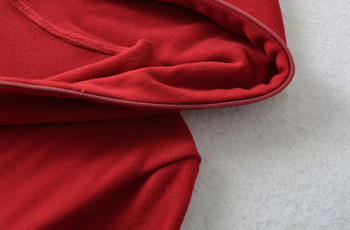 Casual slight stretch solid color zip-up hooded jacket(size run small)