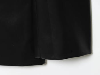 Casual non-stretch pu solid color lapel loose jacket