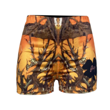 Summer new stylish batch printing stretch slim hot shorts