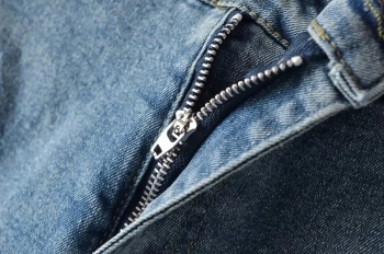 Slight stretch high waist stylish all-match washed flared jeans