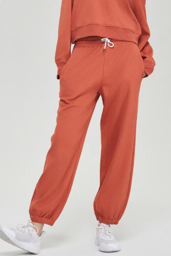 casual slight stretch pocket drwastring sports pants size run small