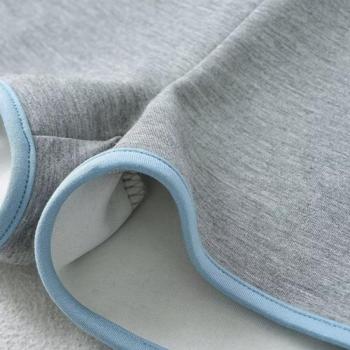 New casual slight stretch color-block turned-up short(size run small)