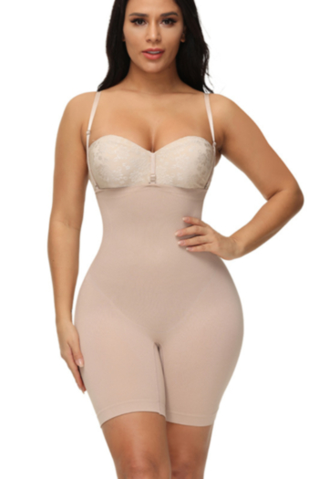 New solid color 5 colors tight seamless one-piece shapewear (without bra)