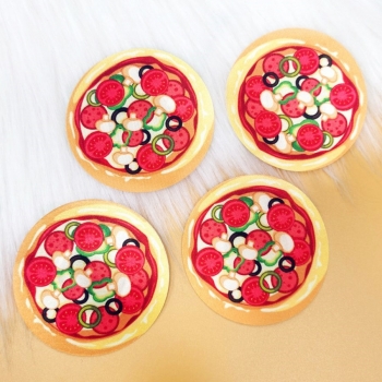 50 pairs Self-adhesive fruit pizza pattern disposable sexy nipple pad(size:width:7.5cm*high:7.5cm)