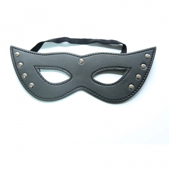 One pc new 3 colors leather rivet fox blindfold prom mask sexy lingerie accessories(size:24*9.5cm)