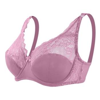 two colors non-removable shoulder strap see through lace underwire push up sexy bra