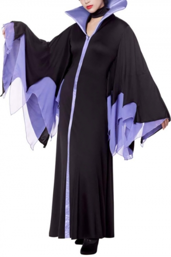 halloween high quality new cosplay witch dark vampire cape costume (with hair hoop)