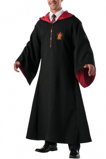 halloween for man plus size 4 colors magic cosplay hooded stylish wizard robe costume with necktie (only robe & necktie)