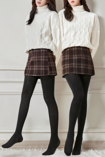 Stretch winter velvet thick tights(suitable for 5-15 degrees)