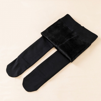 Stretch autumn & winter poly heat fleece tights(suitable for 8-18 degrees)