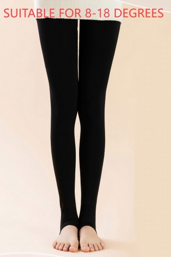 Stretch winter poly heat fleece stirrup tights(suitable for 8-18 degrees)