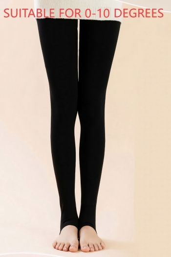 Stretch winter poly heat fleece stirrup tights(suitable for 0-10 degrees)