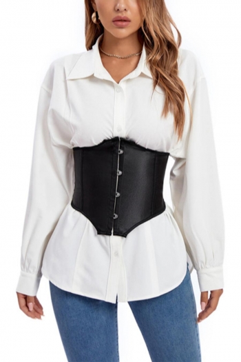 s-6xl plus-size non-stretch satin short fishbone corset