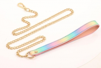 neck ring hook metal rainbow traction chain(length:85cm)